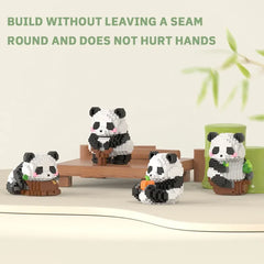 ELMAS Creative Panda Building Blocks for Kids' Fun