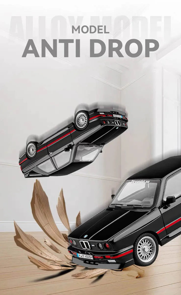 ELMAS 1:24 BMW M3 E30 IM Alloy Diecast Car Model Gift - Al Masam Stationery LLC