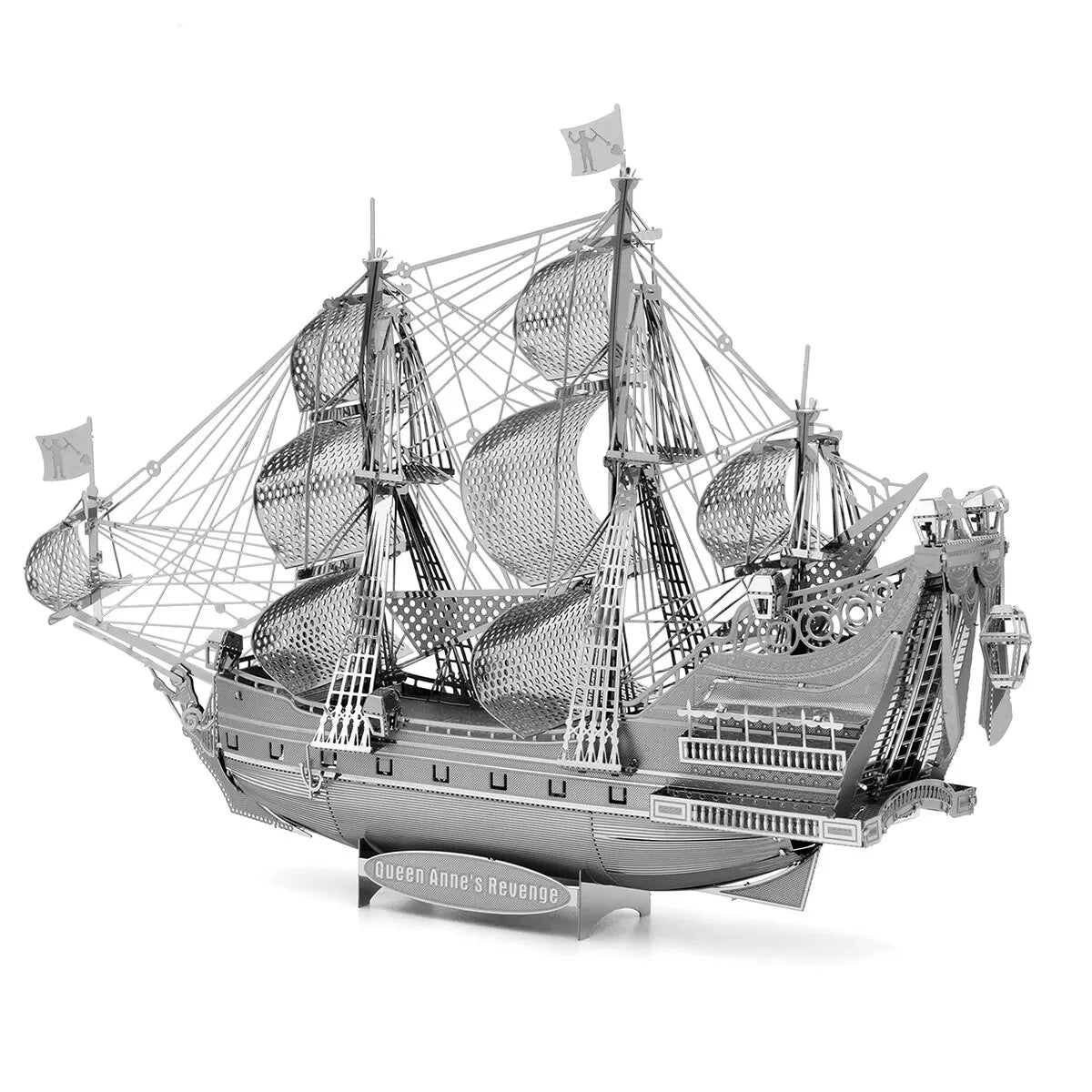 ELMAS Black Pearl Pirate Ship 3D Metal Puzzle Kits - Al Masam Stationery LLC