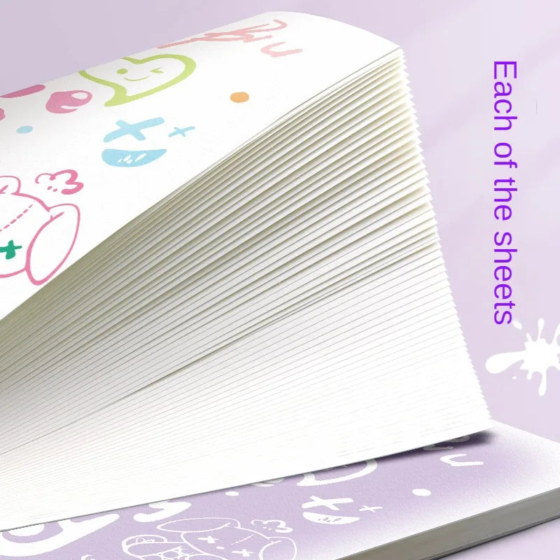 ELMAS A5 Coil Notebook Graffiti Cute Big Student Planner - Al Masam Stationery LLC