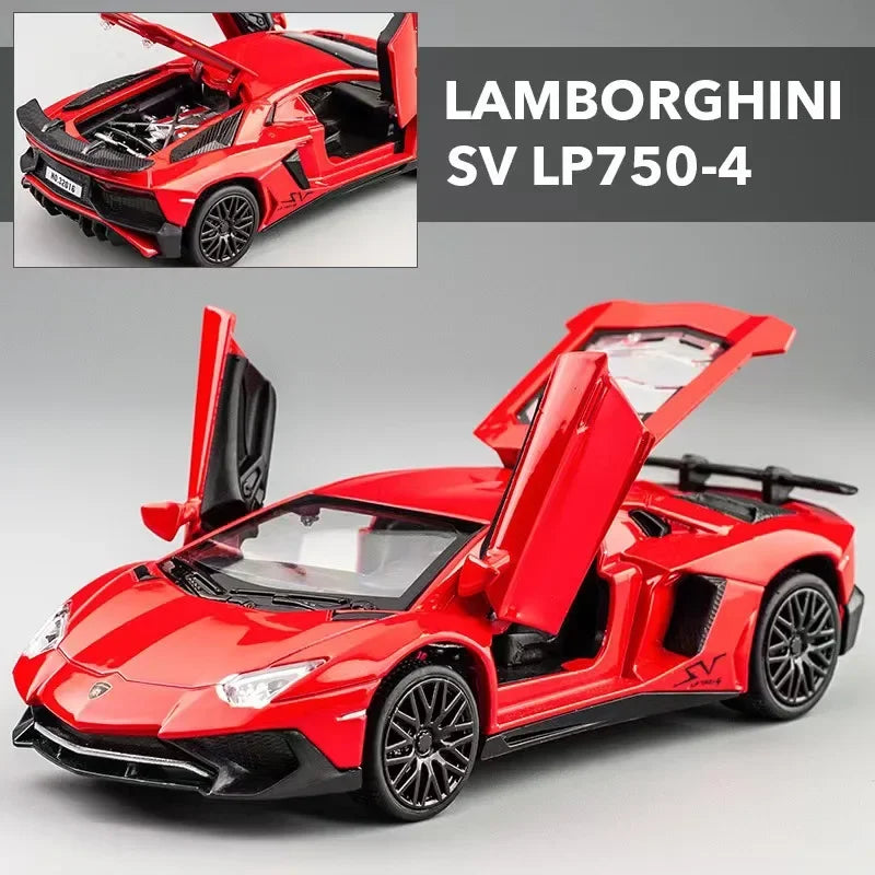 ELMAS 1:32 Lamborghinis SV LP750-4 Diecast Model Gift - Al Masam Stationery LLC