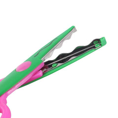 ELMAS Kawaii Wavy Safety Scissors for Creative Crafts