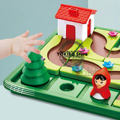 ELMAS Little Red Riding Hood IQ Training Puzzle Game - Al Masam Stationery LLC