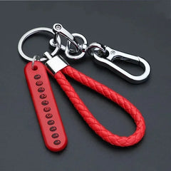 ELMAS Stylish Anti-Lost Keychain with Phone Card