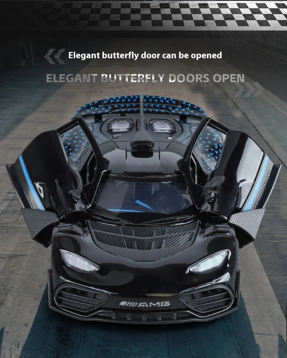 ELMAS 1:32 Mercedes Benz AMG ONE Die Cast Model Car - Al Masam Stationery LLC