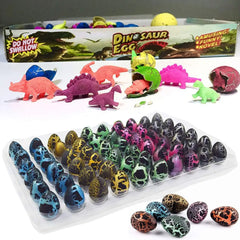 10pcs/set Magic Dinosaur Eggs Hatching in Water Growing Dinosaur Egg Animal Breeding Educational Toys for Children Kids Gifts