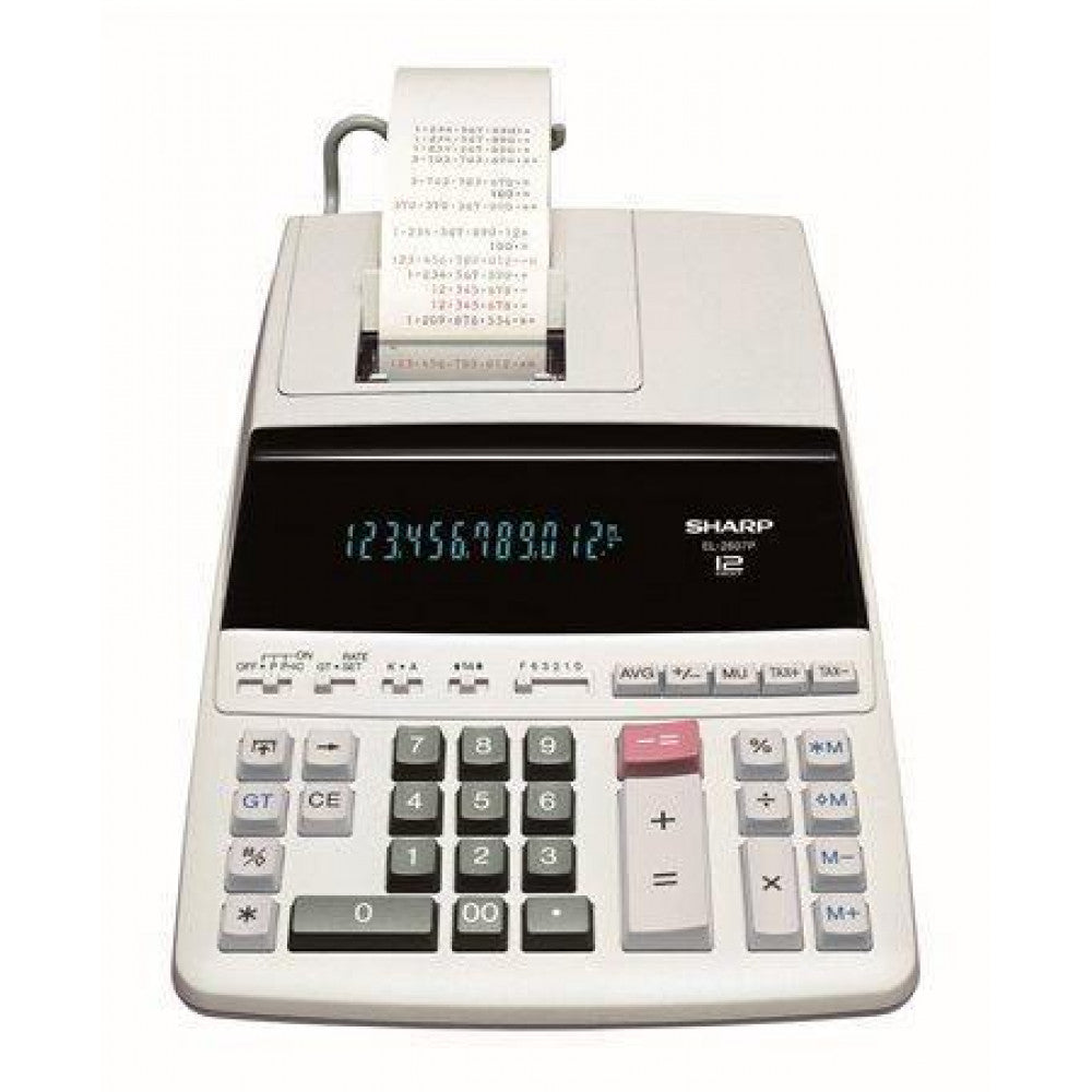 Sharp Calculator , Model - EL2607 - Al Masam Stationery LLC Main image
