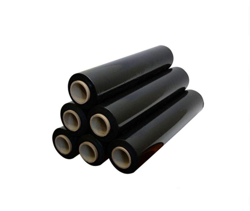 Apac Stretch Film for Pallet Wrapping Black 2 kg x 300 g core| 6 rolls per carton Secondary image