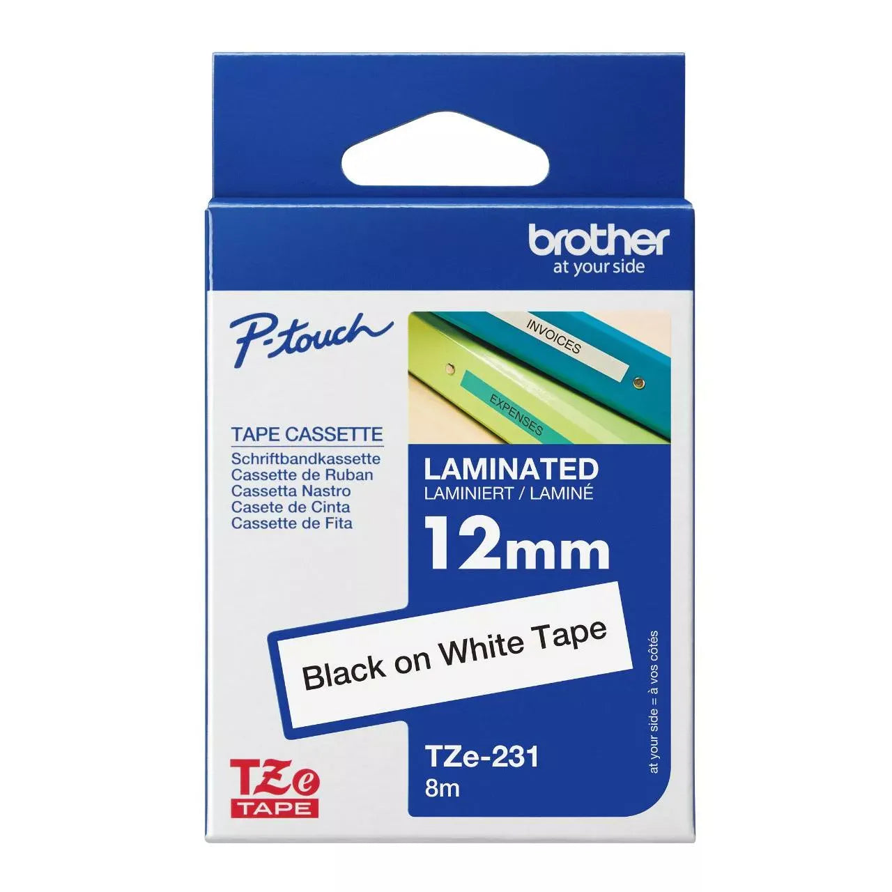 Brother - TZe-231 Labeling Tape - Al Masam Stationery LLC -  -  Main image