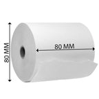 Thermal Paper Roll 80x80mm x 0.5 Inch - Al Masam Stationery LLC