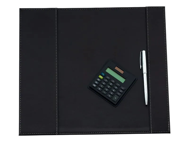 ELMAS Premium Leather Desk Pad & Organizer - 31.5x35 inches - Al Masam Stationery LLC