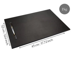 ELMAS Premium Leather Desk Pad & Organizer for Professionals