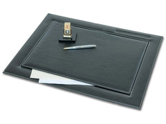 ELMAS Elegant Leather Desk Set - Organized Office Essentials