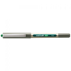 Mitsubishi Uni-ball Blister Eye Fine Roller Pen Green - Al Masam Stationery LLC