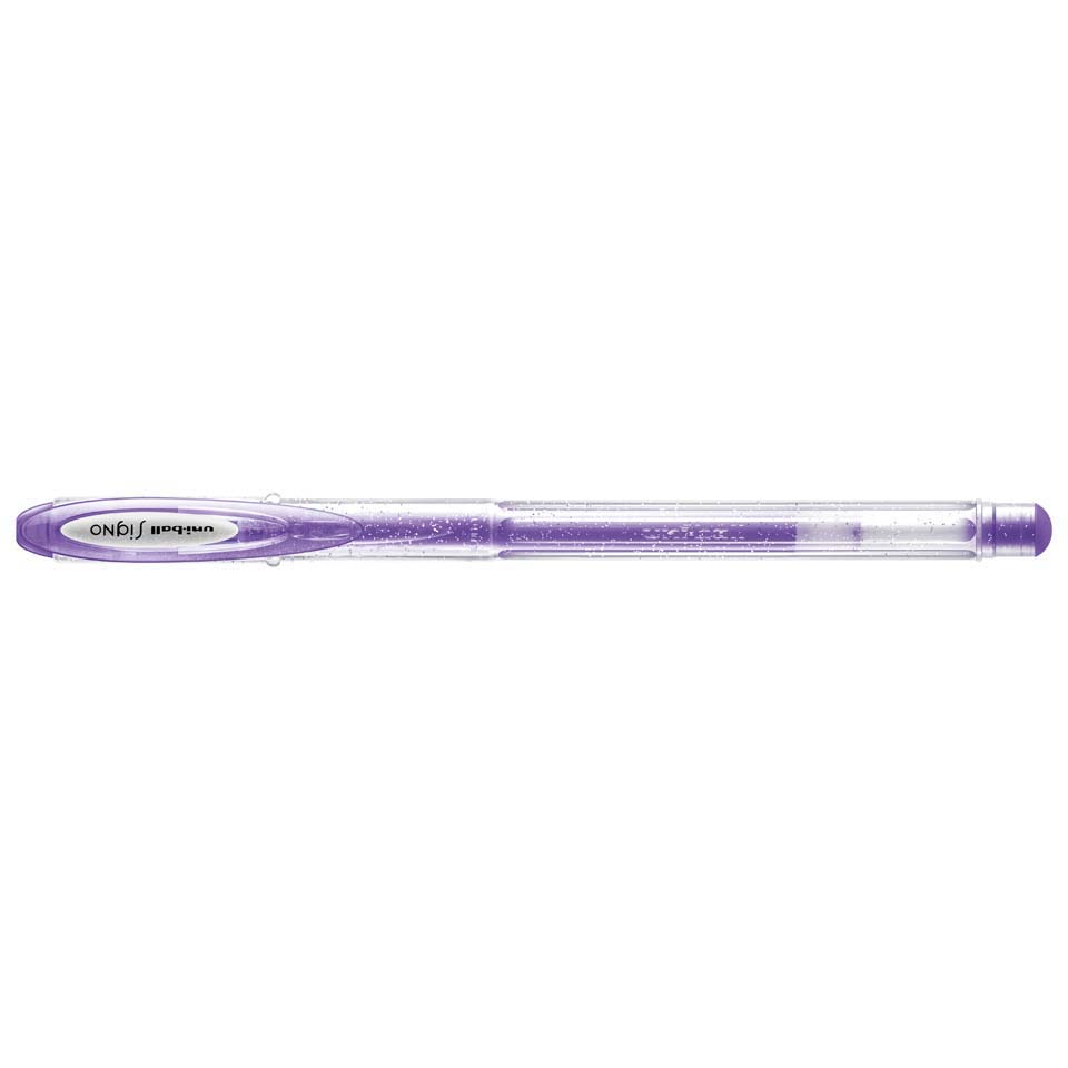 Mitsubishi Signo Sparkling Pen Blue 0.7mm Violet - Al Masam Stationery LLC Main image