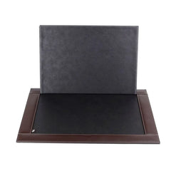 ELMAS Elegant Leather Desk Pad & Organizer Set for Offices