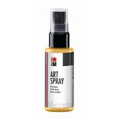 Marabu Art Spray, 084 Gold, 50 Ml - Al Masam Stationery LLC