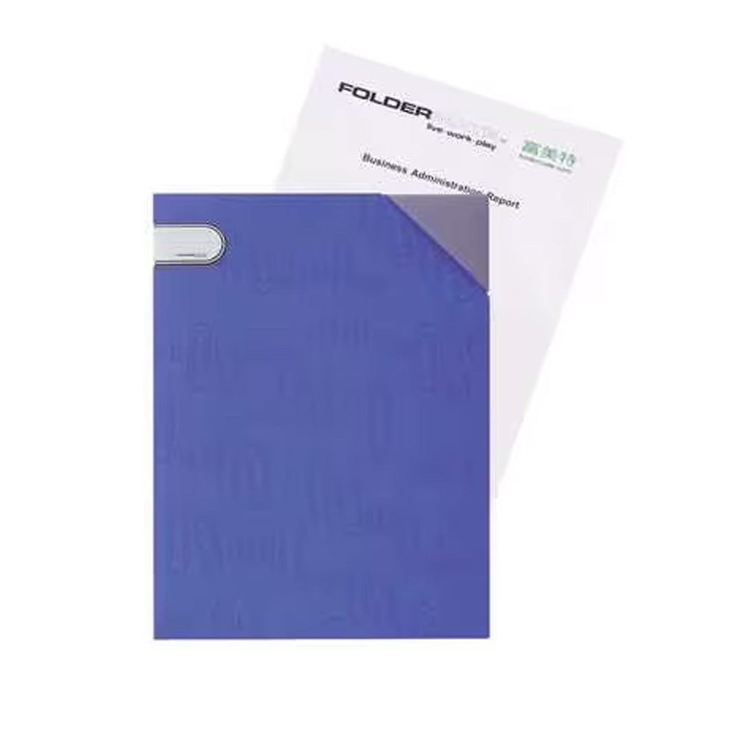 Foldermate L-shape folder A4 Iclip Blue - Al Masam Stationery LLC Main image