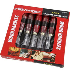 CARVING CHISEL SET 6PC - SFT083