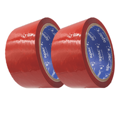 Apac Packaging Tape Red 2 inch x 100 yards| 36 rolls per carton