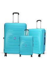 VIP MANAMA GOLD 8W 23x37x55cm Cabin Suitcase Blue - Al Masam Stationery LLC