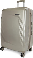 VIP Scott Cabin Hard Luggage 8 Wheels Travel Suitcase 22x38x55cm Silver - Al Masam Stationery LLC