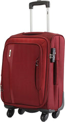 VIP Tuscany 360 Degrees Soft Luggage 4 Wheels Travel Suitcase Red - Al Masam Stationery LLC