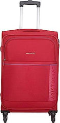 VIP Polyester Soft 57 Cms Luggage Suitcase 28x38x58cm Red - Al Masam Stationery LLC