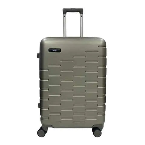 VIP Xion 4 Wheel Hard Casing Cabin Luggage Trolley 33x57x80cm Large Champagne - Al Masam Stationery LLC