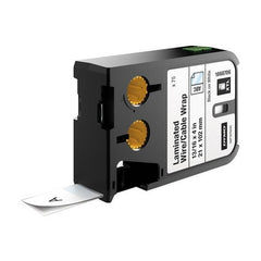 Vinyl labels Dymo XTL DY1868706, 21x102 mm, black/white - (DY1868706)