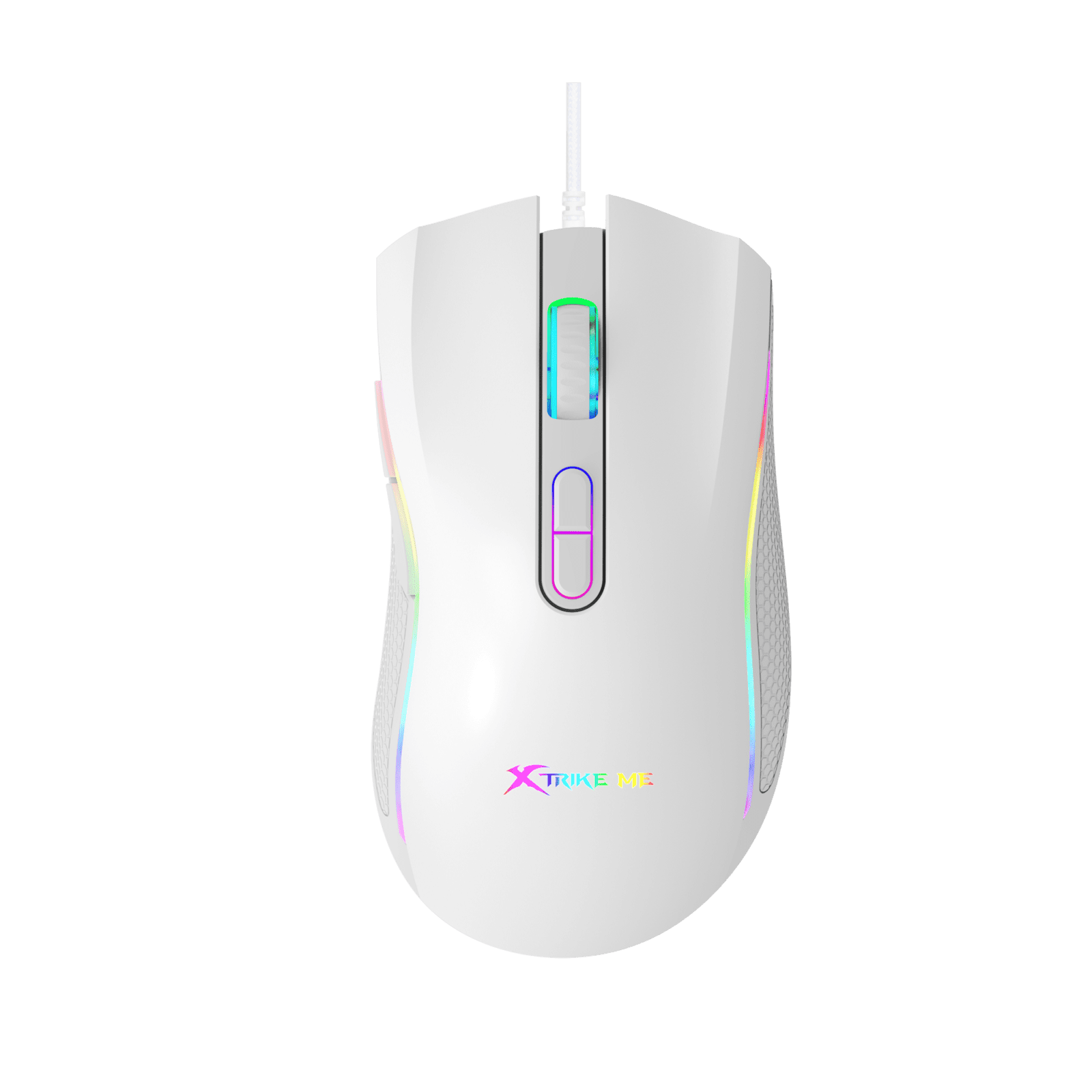XTRIKE ME GM-314 (White)  Wired Mouse - Al Masam Stationery LLC