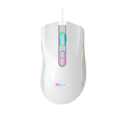 XTRIKE ME GM-314 (White)  Wired Mouse - Al Masam Stationery LLC