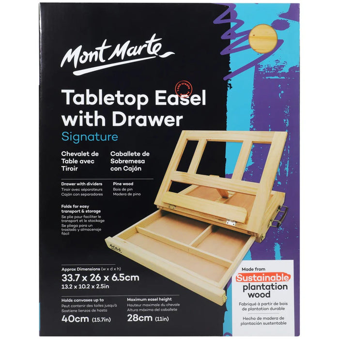 Table Easel with Drawer Signature - Al Masam Stationery LLC - art & craft - art & craft