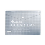 Atlas Document Bag F/S Clear | Document Storage File