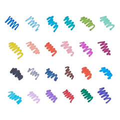 Sharpie Fine Tip Electro Pop Permanent Marker Assorted 24 Pieces - Al Masam Stationery LLC