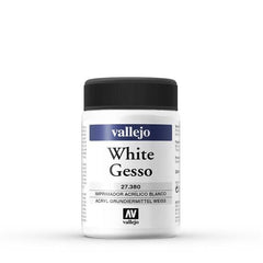 VALLEJO ACRYLIC ARTIST WHITE GESSO 380-240 ML. - Al Masam Stationery LLC