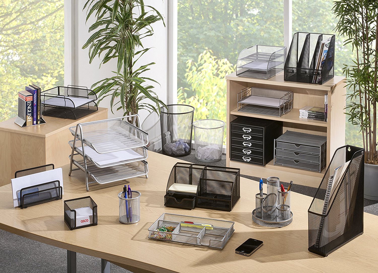 Paper Tray Wiremesh -3 Tier - Al Masam Stationery LLC