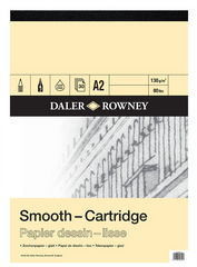 Daler Rowney Sketching Smooth Cartridge Pad Acid Free A2
