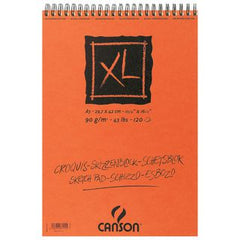 CANSON XL SPIRAL SKETCH PAD A2 90 GSM - 60 SHEETS