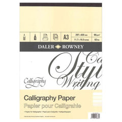 Daler Rowney Calligraphy Pad A3