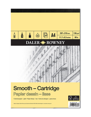 Daler Rowney Sketching Smooth Cartridge Pad Acid Free A4 - Al Masam Stationery LLC