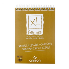 CANSON XL EXTRA WHITE SKETCH PAD A4 90 GSN - 120 SHEETS - Al Masam Stationery LLC