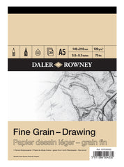 Daler Rowney Sketching Fine Grain Drawing Pad A5 - Al Masam Stationery LLC