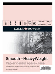 Daler Rowney Sketching Smooth Heavyweight Cartridge Pad A5