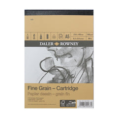 Daler Rowney Sketching Fine Grain Cartridge Pad A5