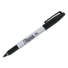 Sharpie Fine Tip Black Ink Permanent Marker 2 Pieces - Al Masam Stationery LLC