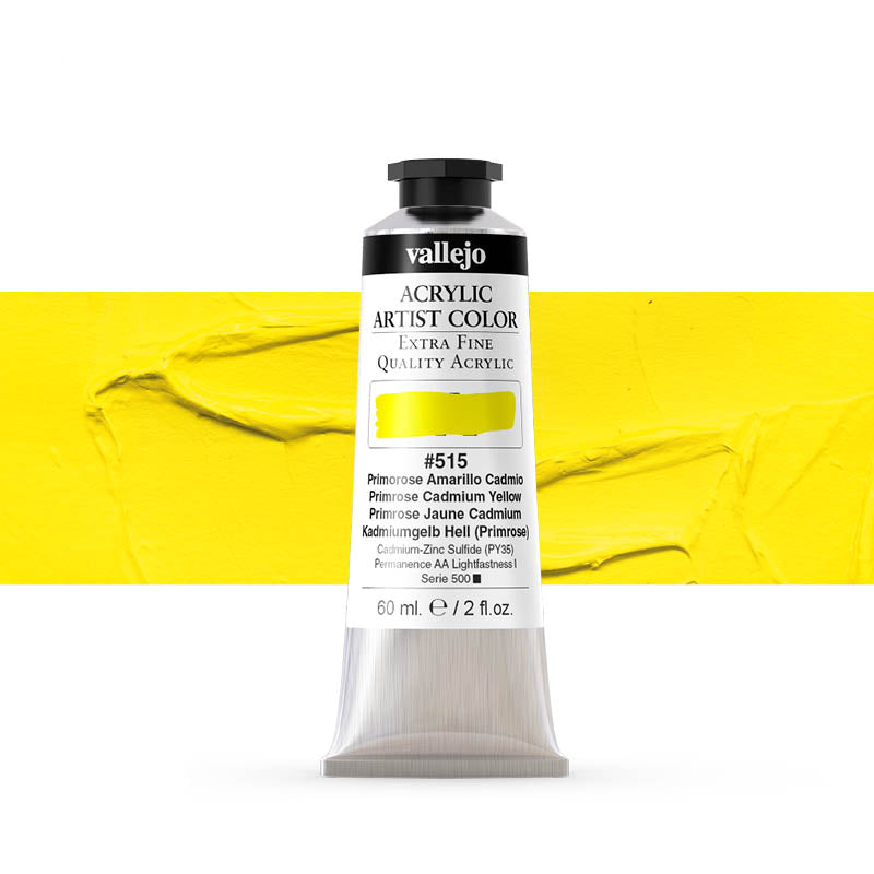 VALLEJO ACRYLIC ARTIST 427: 60 ML. PRIMARY YELLOW - Al Masam Stationery LLC