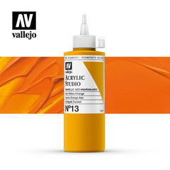 Vallejo Studio 13-500ml. Azo Yellow Orange