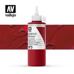 Vallejo Studio 3-500ml. Naphtol Crimson