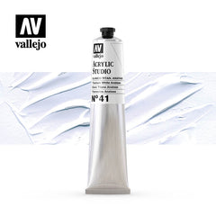 VALLEJO ACRYLIC STUDIO 41:58ML. TITANIUM WHITE ANATASE - Al Masam Stationery LLC